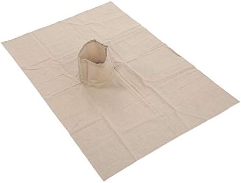 Massage Table Cover Protector, with Face Hole 70 X 100cmCotton Massage Table Cover Bed Topper Beauty Salon Bed Sheet (Khaki)