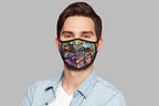 Cats, 100% Cotton, Double Layer, Washable & Reusable, Non-Medical Face Mask…