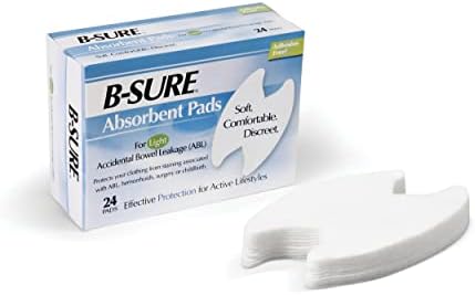 B-Sure Anal Leakage Pads, Box/24 Pads