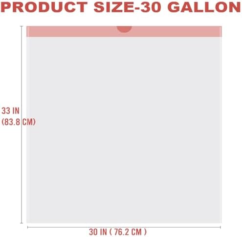 BEIDOU-PAC 30 Gallon Trash Bags Drawstring, 150 Count, White | Unscented | Heavy Duty Multi-purpose Garbage Bags Can Liners for Business Home Kitchen Commercial and Industrial