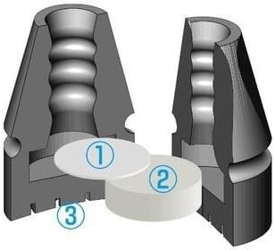Tornado Gel Cane & Crutch Tips, Fits Shafts of 3/4 to 1 Inch, Black, Pair