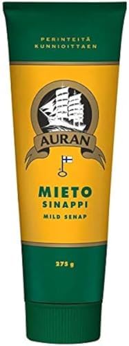 AURAN ISO Mustard mild mieto 275g SET OF SIX (6)