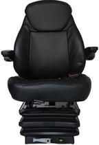 New Tractor Seat Compatible with Heavy Duty Mechanical Suspension with Adjustable Headrest and Armrest, 3 Different Height Positions, for Tractors, Dozers, Excavators, Mowers