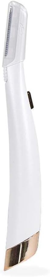 Semme Dermaplaning Hair Remover, LED Facial Exfoliator Lady Shaver for Removal and Skin Smoothing, with 6 Replacement Heads and Safety Guard (As Shown)