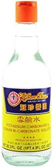 Potassium Carbonate & Sodium Bi-Carbonate Solution (Lye Water) - 16.9fl oz (Pack of 1)