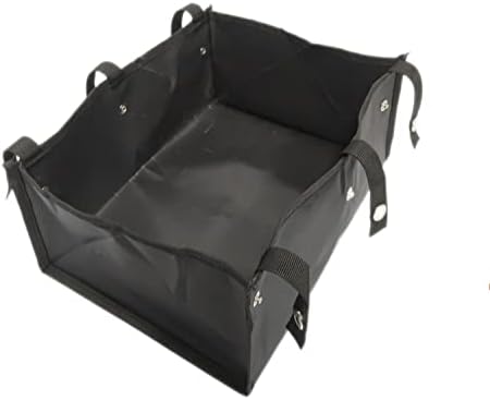Under Seat Rollator Bag or Tote for Four Wheel Rollator, Rollator Walker Replacement Medical Basket, Rollator Basket & Accessory Organizer Storage Ipad, Books, Shopping and Essentials(1EA,Black)