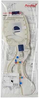 Ambu Perfit ACE Preformed Extrication Cervical Collar One Size Adjustable Neck Circumference 000281000 30 per Case