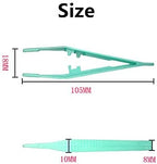 24 Pcs Disposable Plastic Tweezers - First Aid Forceps