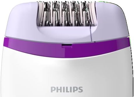 Philips Satinelle Essential Corded Compact epilator Incl. Bikini Trimmer, Brp505/00, 1 Count