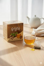 Damtuh Korean Burdock Root Tea – Herbal Wellness & Soothing Drink, Caffeine-Free – 40 Tea Bags (1.5g each)