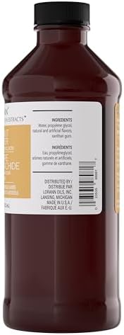 Lorann Oils Peanut Butter Bakery Emulsion: Realistic Peanut Butter Flavor Without Nuts, Perfect for Elevating Peanut Butter notes in Baked Goods, Gluten-Free, Keto-Friendly, 16 Oz