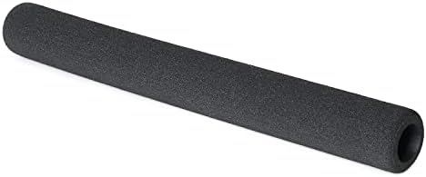 Foam Hand Grip Replacement for Standard Handle Canes, Thick Cushioned Foam, Black