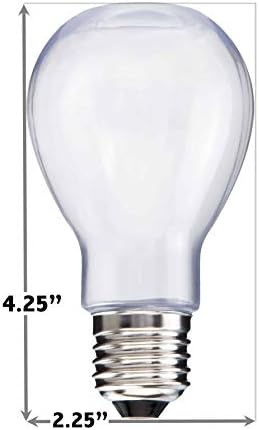 Fillable Light Bulb Containers, 24 Pack – Clear Plastic Candy Jars, Party Favors, Decorative Centerpieces, Arts and Crafts Supplies - Twist Off Cap, Freestanding Bottom, 4” Tall