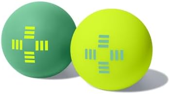 Pedestrian Project Foot Massage Balls (2-Pack) — Smooth Rubber Trigger-Point Tools for Plantar Fasciitis, Arch & Heel Pain Relief — Deep Tissue Myofascial Release & Reflexology