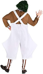 Rubie's Men's Willy Wonka and the Chocolate Factory Deluxe Oompa Loompa Costume