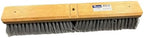 Magnolia 3718-A Professional Series Floor Brush, 18" Silver Flagged Polystyrene Bristles – 3" Trim, Wood Block, A-Line Bolt-On Handle Compatible (Head Only)
