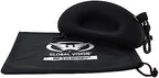 Global Vision Hercules 7 24-Hour Safety Sunglasses Photochromic w/Black Zipper Case and Microfiber Pouch White Frame Clear to Smoke Lens