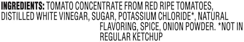 Heinz Tomato Ketchup with No Salt Added, 14 oz Bottle