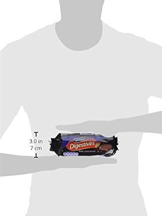 Mcvities Dark Chocolate Digestives 433g (Pack of 5)