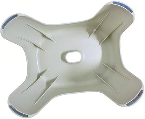Plastic Step Stool, Heavy-Duty ABS Bathroom Shower Stool, Non-Slip Bath Seat with Rubber Pads, 12.2x9.25x7.68 Inch,