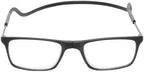 Calabria SP02 Snap Magnetic Reading Glasses Men Women Front Connect Adjustable Temples Eyeglass Around Neck Hanging Readers