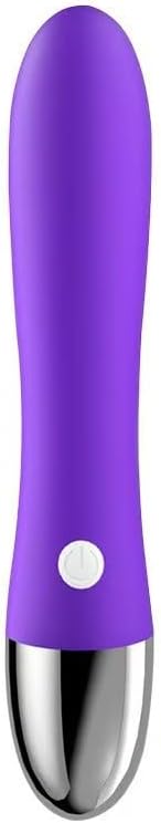 Portable Handheld Cordless Electric Massager with 10 Powerful Modes, Quiet and Small Massagers, IPX7 Waterproof 98FL8 (Purple)