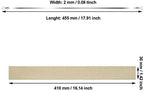 Honoson 10 Pcs 16 Inch Impulse Heat Sealer Replacement Impulse Sealer Parts Strips Replacement Element Service Heat Seal Strips Spare Repair Parts Kit Compatible with F-400, FS-400, PFS-400