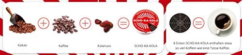 Dark Chocolate SCHO-KA-KOLA with natural Caffeine from Cocoa, Cola-Nut-Powder and Coffee 2 tins x 100 g/Germany