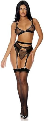 Forplay Women's Wild at Heart Lingerie Set