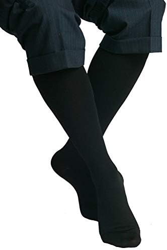 MAXAR Microfiber Knee High Compression Socks for Women & Men - 12-15 mmHg Graduated Compression Socks for Better Blood Flow, Varicose Veins, Swelling - Medical Compression Stockings for Travel