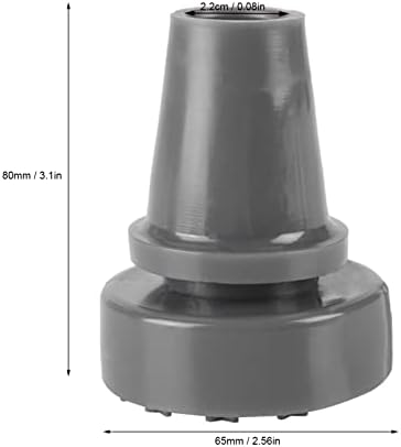 Pongnas Walking Cane Crutch Tips, Crutch Tip for Crutches with 2.2cm Leg Diameter, Replacement Parts for Canes and Crutches