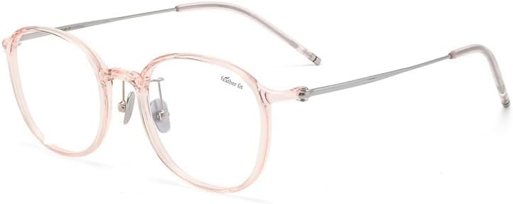 Blue Light Blocking Oval Reading Glasses Anti Eyestrain Computer Readers Cute Presbyopic Glasses Flat Light Mirror