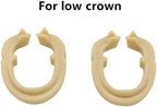 4pcs Dental Resin Clamping Ring Separator Ring Sectional Contoured Metal Matrices Holder Matrix Clips Dentist Tools