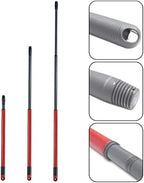 3 Section Telescopic Handle for Vileda O-Cedar Easywring Spin Mop Replacement, 22 Inch to 48 Inch Elescopic Extends Handle