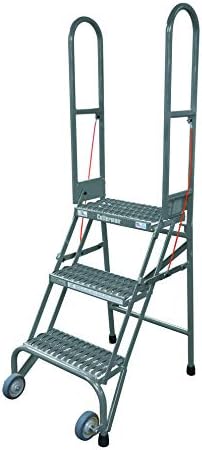 Cotterman GripTips™ rolling warehouse ladder rubber feet, crutch tip kit 1" tube set of 4, replacement feet or crutch tips for rolling ladders and stands.