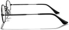 Oval Reading Glasses for Women Men Blue Light Blocking Computer Thin Metal Full Rim Frame Readers