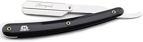 Men's Black Shavette/Barber Style Cut Throat Razor (Blades Not Inclued) With Leather Pouch.Perfect Razor For All Kind Of Deep Shave.