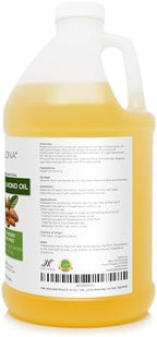 velona Sweet Almond Oil - 64 Fl Oz | 100% Pure and Natural Carrier Oil |Cold Pressed | Skin, Hair, Body & Face Moisturizing | Use Today - Enjoy Results…