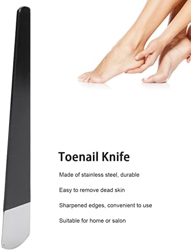 Pedicure Scraping Knife, Stainless Steel Pedicure Knife, Calluses Remover Knife, Foot File, Foot Care Tool for Callus, Hard Cracked Skin, 1 Knife