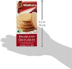 Walker's Shortbread Traditional Highland Oat Crackers, Scottish Crackers, 9.9 Oz Box