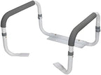 Drive Medical RTL12087 Bathroom Grab Bar for Toilets, White