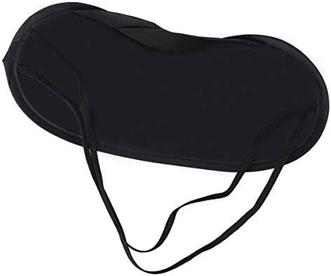 Wobe 30 pcs Black Eye Mask Cover, Sleep Mask with Nose Pad and Elastic Straps Comfortable Lightweight Blindfold Eyeshade Eyepatch for Kids Women Men for Travel Sleep or Party Supplies Game