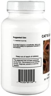 Supreme Nutrition Cat’s Claw Supreme, 90 Pure Cat’s Claw Bark Vegetarian Capsules