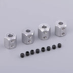 4 X 12x13mm Wheel Rim Hex Adapters 08065 for