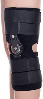 Adjustable Hinged Knee Brace for Knee Joint Loose Ligamentous Injury Leg Health Care Relief Pain,M