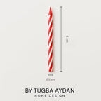 by Tugba Aydan - Birthday Candle - 144 Count Mix Color Birthday Candles for Cake, Cake Candle for Birthday, Party Small Candles…