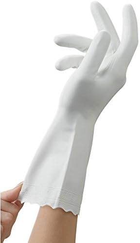 Mr. Clean, 243032 Bliss, Small Latex Free, Vinyl, Soft Ultra Absorbent Lining, Non- Slip Swirl Grip Gloves, (Small)