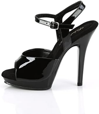 Pleaser Women's Lip-109/B/C Ankle-Strap Sandal
