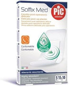 Pic Soffix Med Cerotto Post Operatorio Delicato in TNT 15X10 cm 5 Pezzi