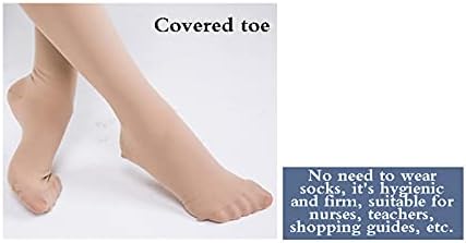 23-32 mmHg Compression Pantyhose Stockings, Prevent Blood Clots, Speed Up Recovery Best Graduated Compression,Black,XXL